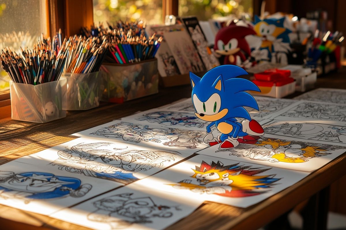 Comment choisir les meilleurs coloriages de Sonic ?