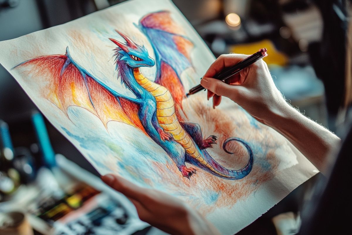 Le coloriage du Pokémon Dracaufeu : un moyen créatif d'exprimer votre passion