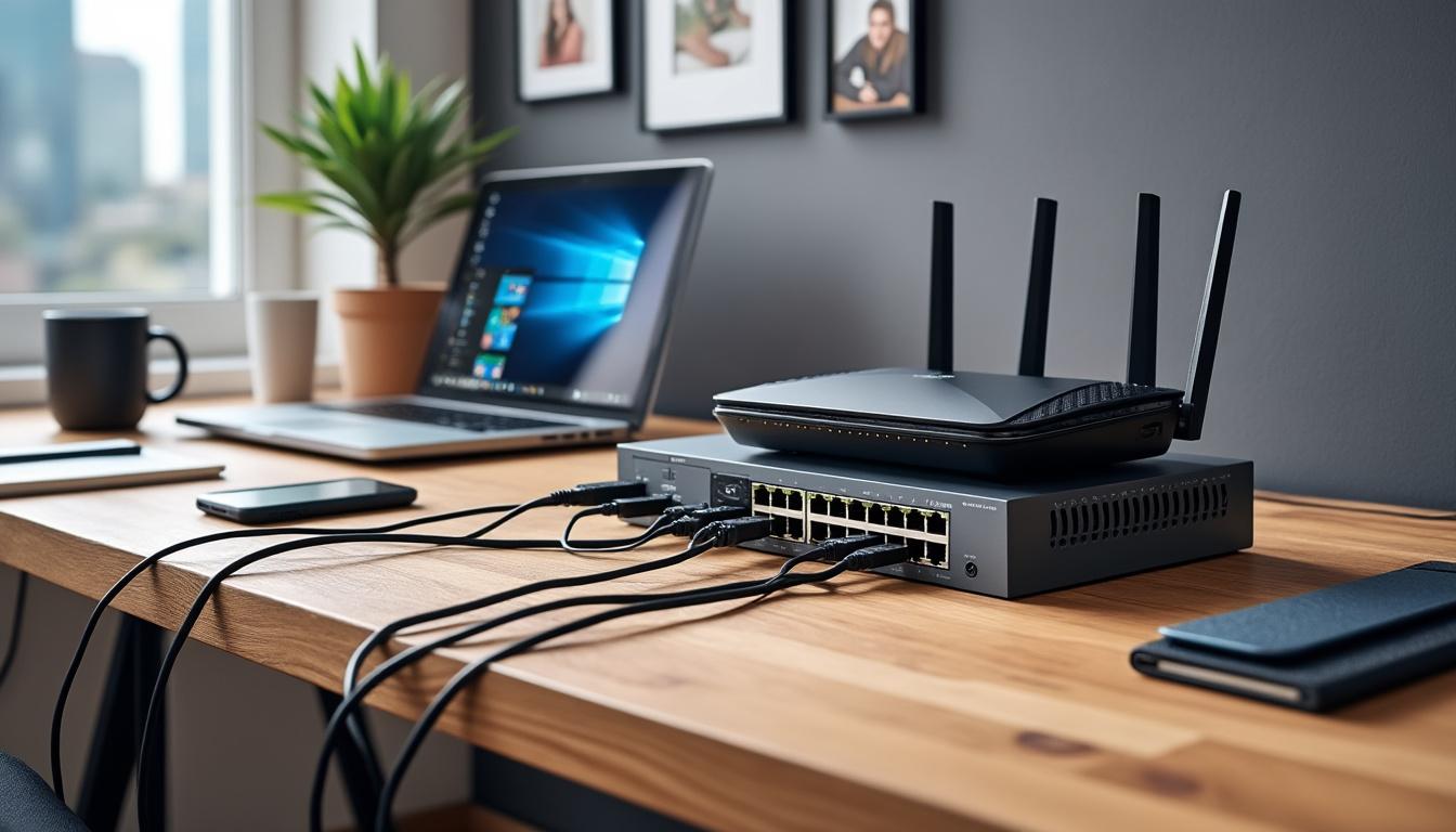 découvrez les distinctions clés entre un routeur et un switch pour optimiser la performance de votre réseau. apprenez à identifier leurs rôles respectifs et à choisir l'équipement adapté à vos besoins en matière de connectivité.