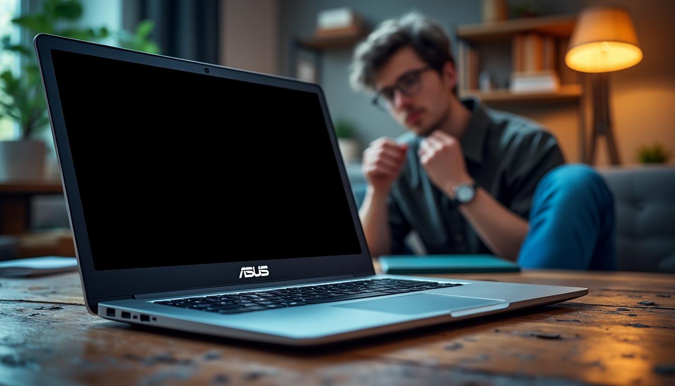 votre pc portable asus s’allume mais l’écran reste noir ? découvrez dans cet article des astuces simples et efficaces pour identifier l’origine du problème et retrouver un ordinateur fonctionnel rapidement.