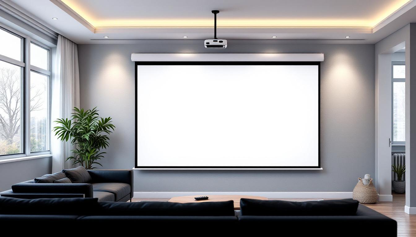 découvrez nos écrans de projection enroulables, des solutions pratiques et élégantes idéales pour un usage quotidien, alliant simplicité d'installation et qualité d'image optimale.