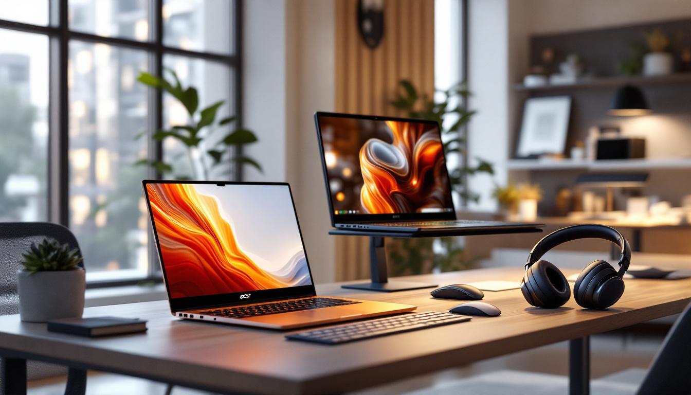 découvrez notre sélection des meilleurs pc portables acer pour la bureautique, conçus pour optimiser votre productivité avec performance et mobilité.