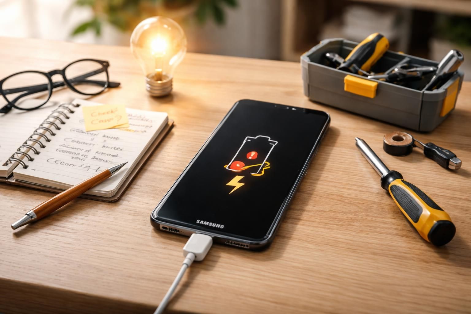 découvrez les meilleures astuces pour résoudre le problème de votre téléphone samsung qui charge sans que la batterie n'augmente. suivez nos conseils simples et efficaces pour optimiser la durée de vie de votre batterie.