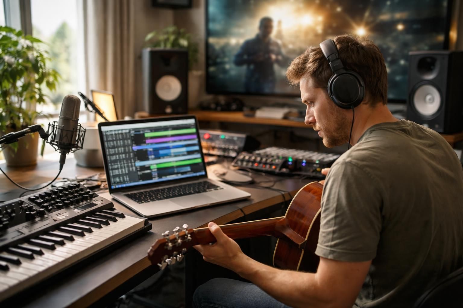 découvrez comment utiliser garageband pour composer des musiques de film, avec des astuces et techniques pour créer des bandes sonores professionnelles facilement.