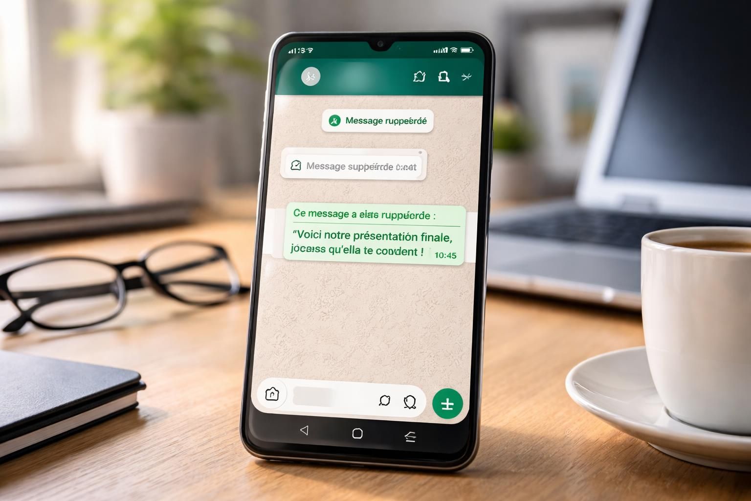 découvrez les meilleures applications pour récupérer facilement un message whatsapp supprimé par l'expéditeur et ne rien manquer de vos conversations importantes.