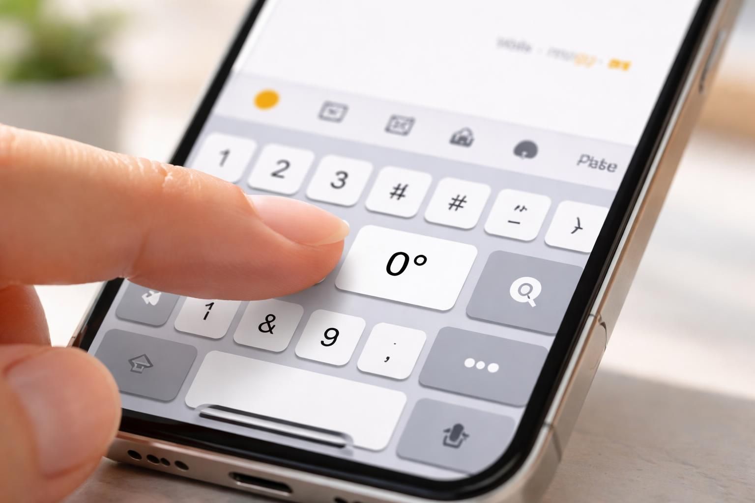 découvrez pourquoi les utilisateurs d'iphone apprécient le degré sur le clavier et comment cette fonctionnalité améliore la saisie et l'expérience utilisateur.