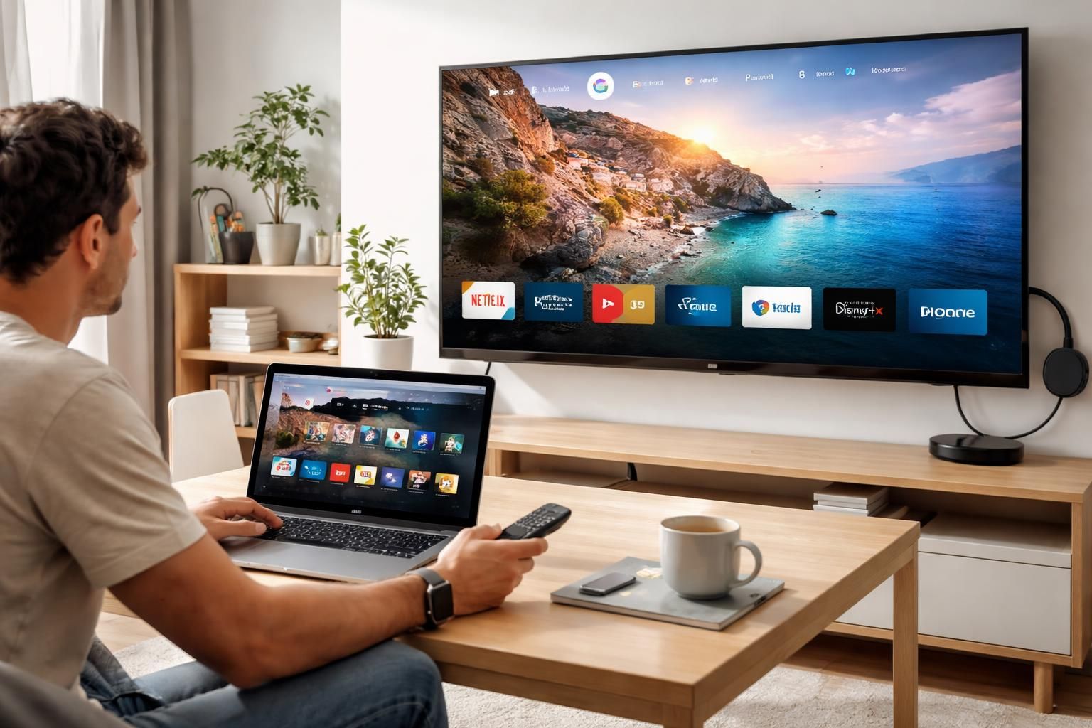téléchargez google chromecast pour pc et diffusez facilement vos contenus préférés sur grand écran sans effort. profitez d'une expérience de streaming simple et rapide.