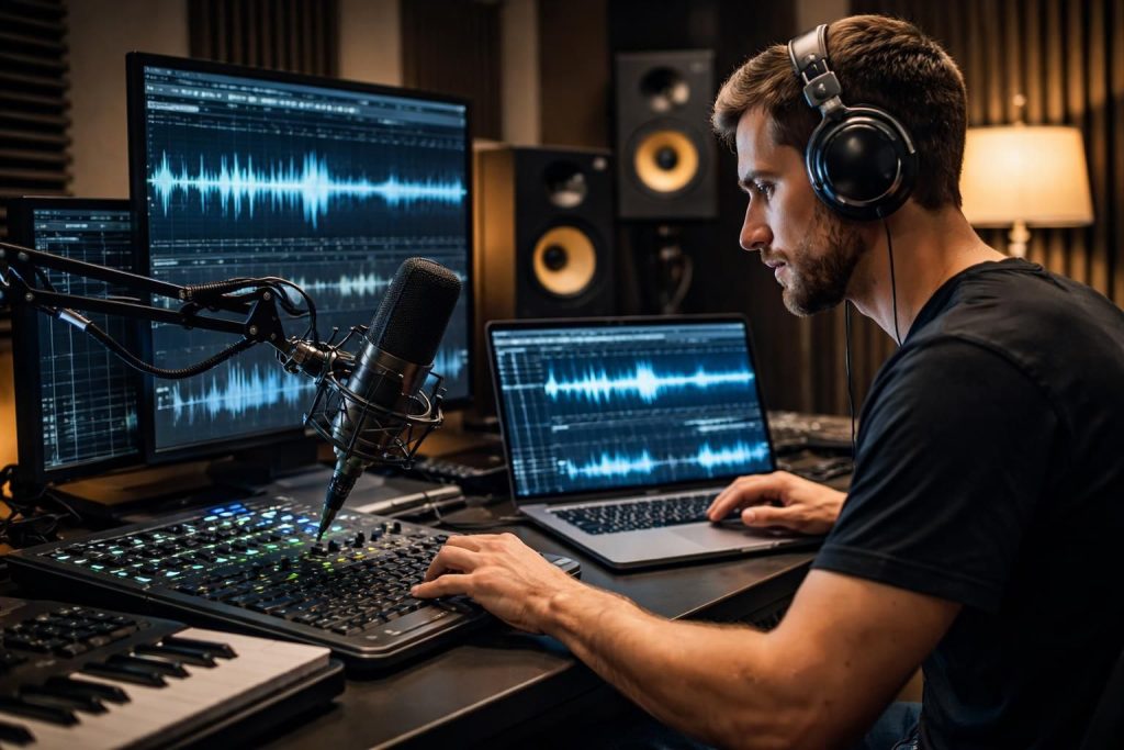 découvrez notre modificateur de voix ia en temps réel offrant une faible latence et une qualité audio supérieure pour des performances optimales.