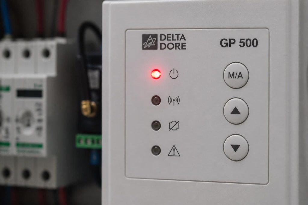 découvrez le fonctionnement du voyant rouge sur la delta dore gp 500 et comprenez ses signaux pour mieux gérer votre appareil.